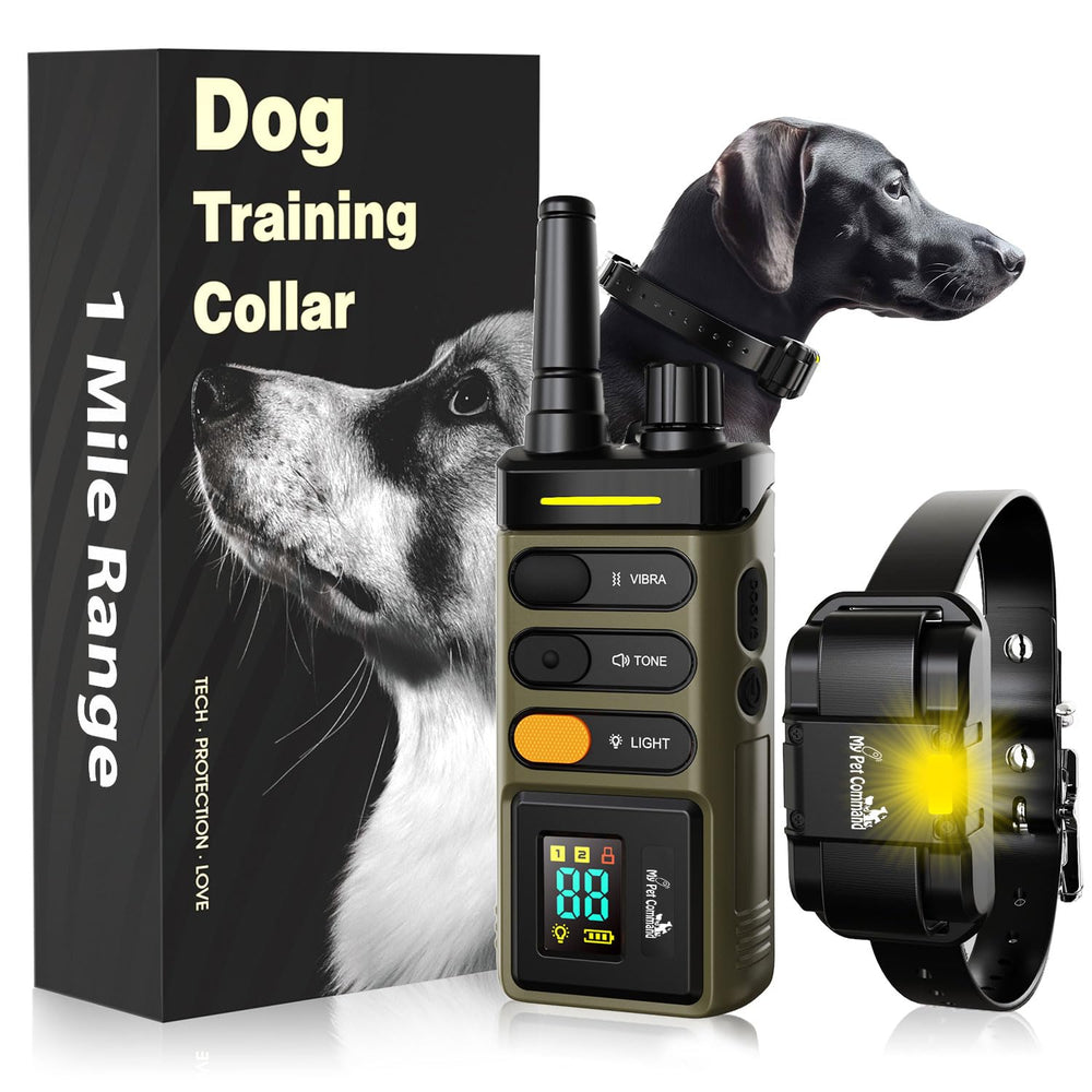 My Pet Command long-range collar remote enabling distance training for dogs.