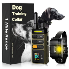 My Pet Command long-range collar remote enabling distance training for dogs.