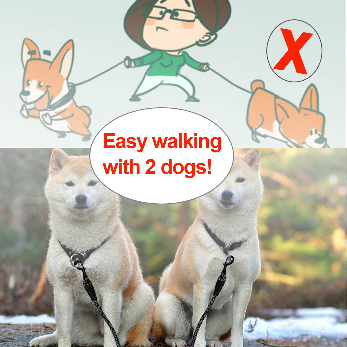 Mycicy durable, strong material built for multi-dog households