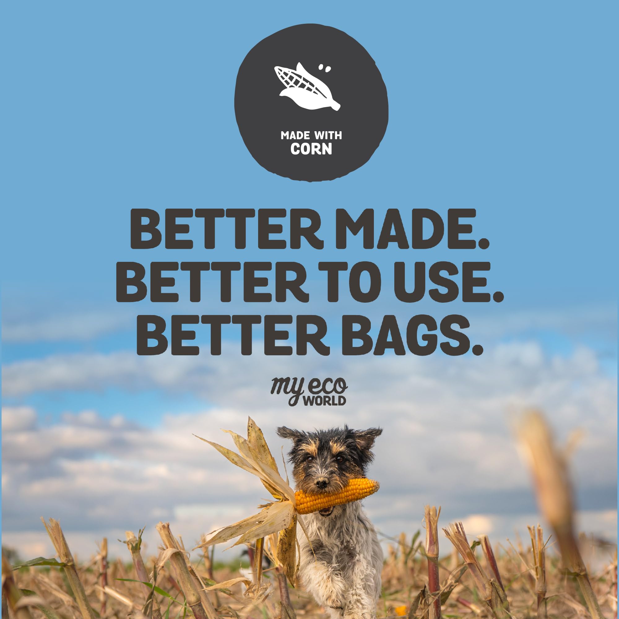 MyEcoWorld compatible with standard dispensers for quick bag changes.