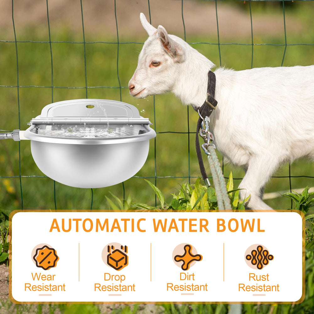 MYFAMIREA float valve assembly ensures steady water supply with automatic shut off