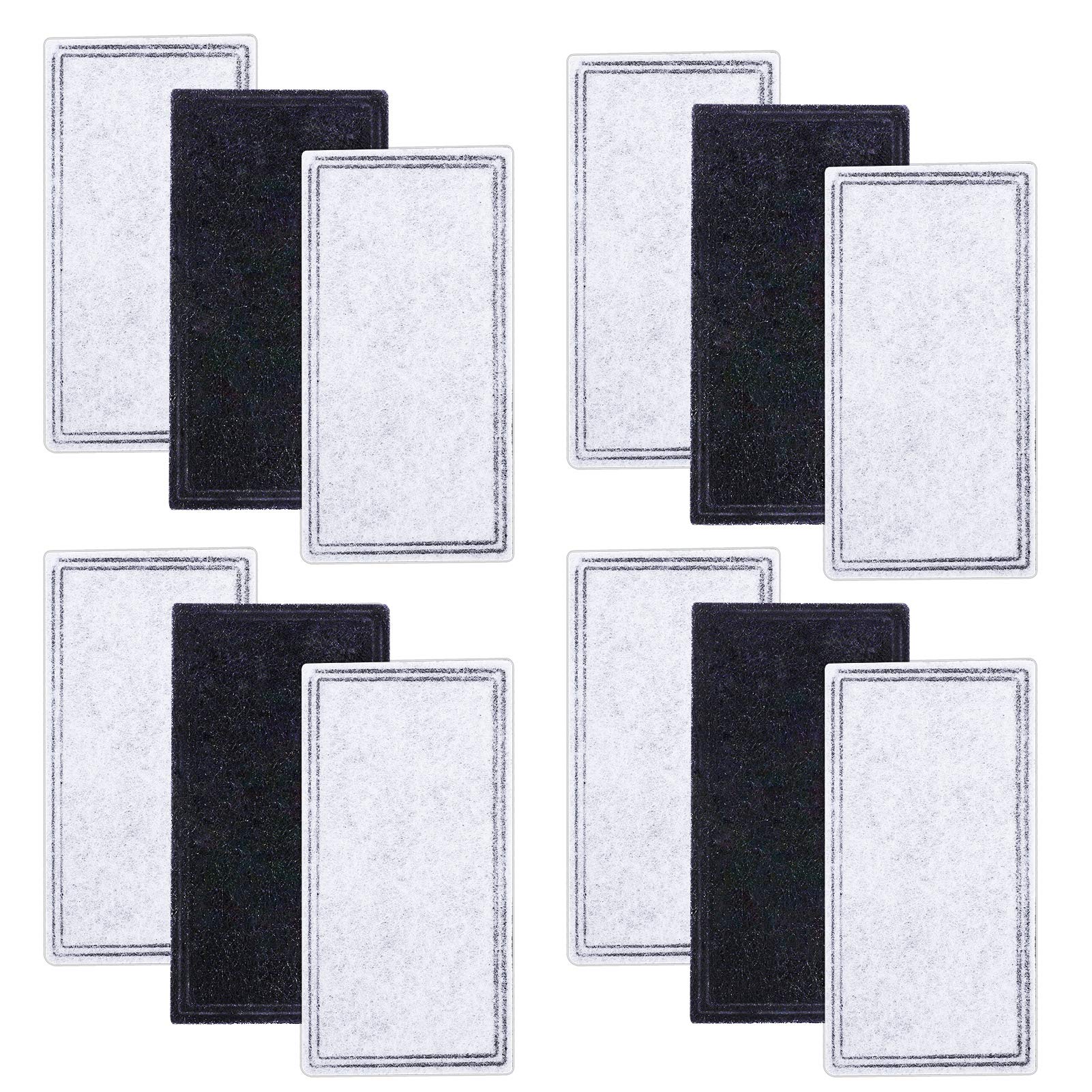 MyfatBOSS 12-pack charcoal filters for Pioneer Raindrop keep water fresh.