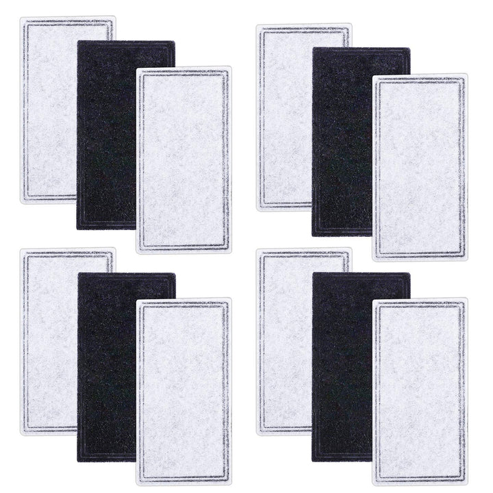 MyfatBOSS 12-pack charcoal filters for Pioneer Raindrop keep water fresh.