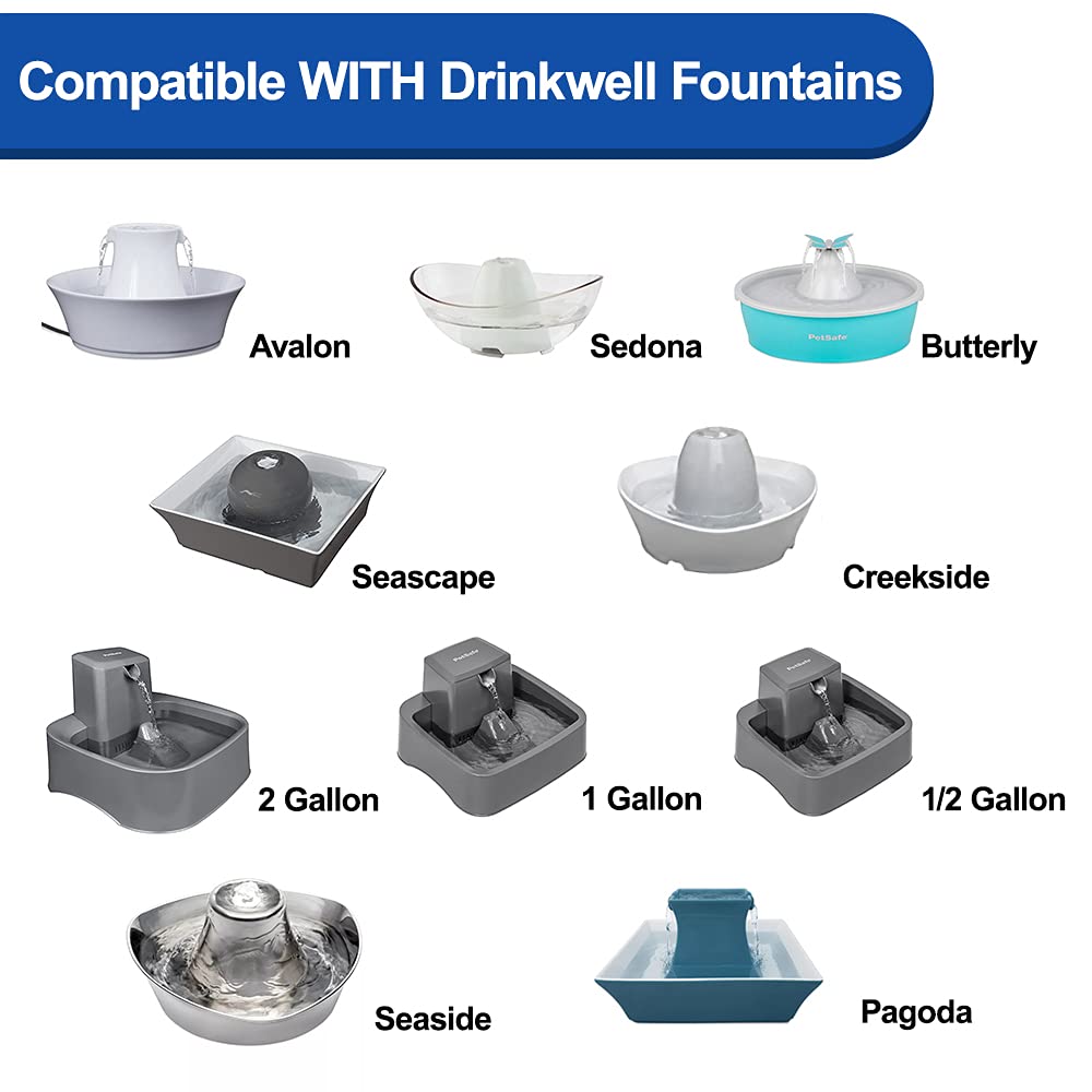 MyfatBOSS carbon filters close-up, removing impurities for fresher-tasting pet water