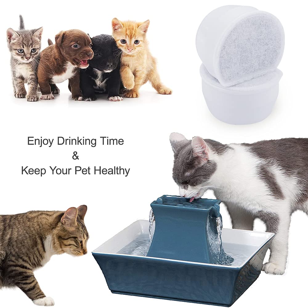 MyfatBOSS pet fountain maintenance with 18-piece set ready
