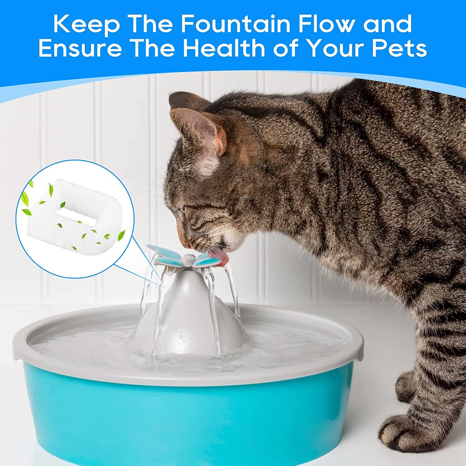 MyfatBOSS 1/2 gallon Seaside Pagoda style filter supports longer intervals between changes.