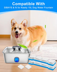 MyfatBOSS SIBAYS-compatible filter fits 15L fountains reliably.