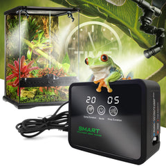 MYGIIKAKA Reptile Fogger with dual nozzles delivers even terrarium humidity