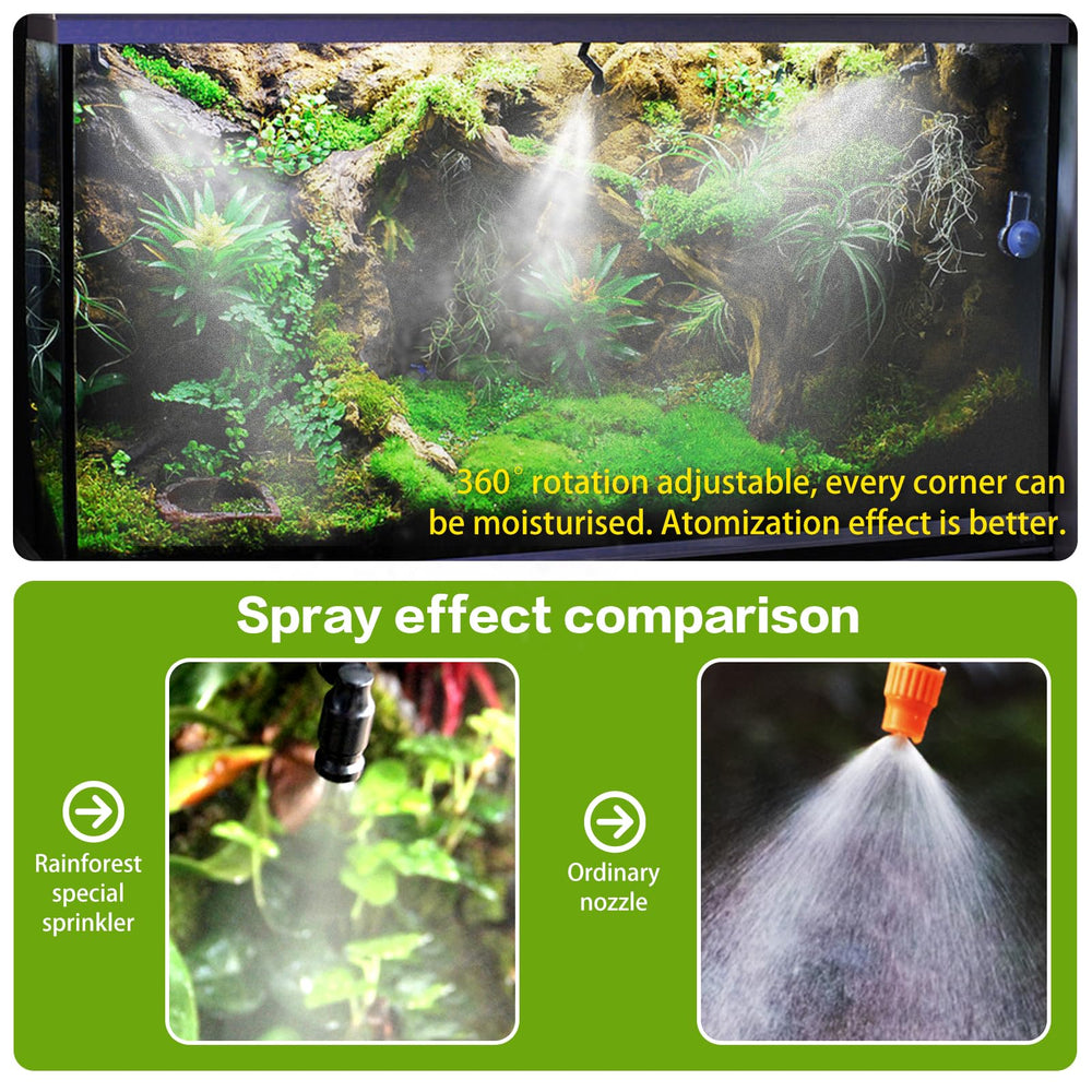 MYGIIKAKA Reptile Mister LED display and timer interface
