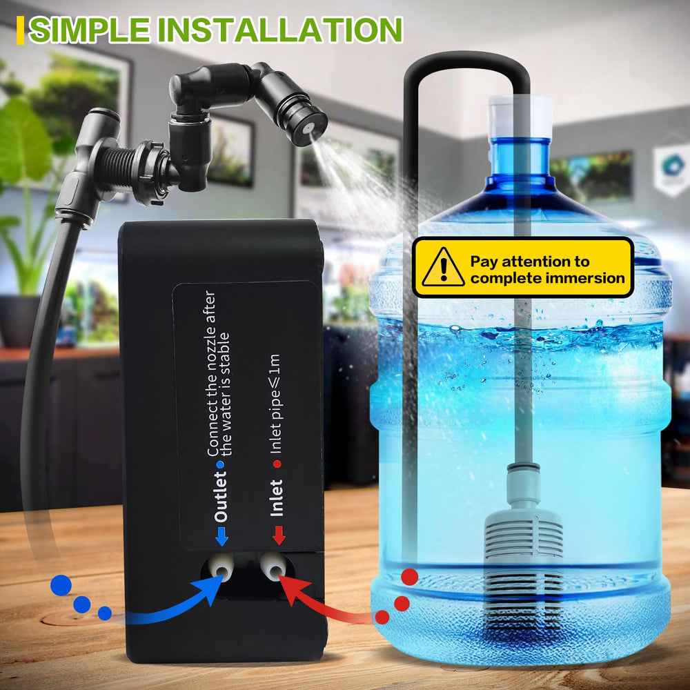 MYGIIKAKA Reptile Mister water hose connects to reservoir