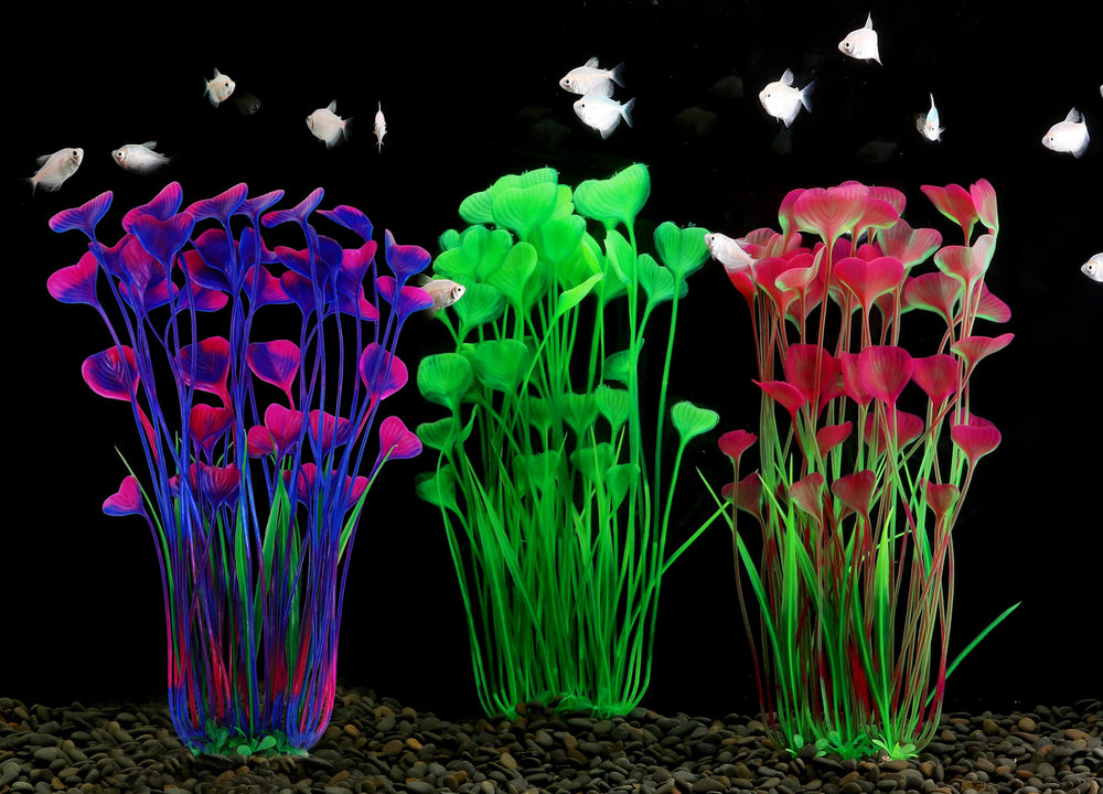 MyLifeUNIT aquarium plants color-fast materials resist fading for long-lasting color.