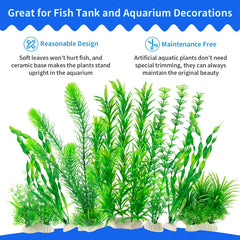 MyLifeUNIT soft-leaf plants offer safe hiding spots for fish.
