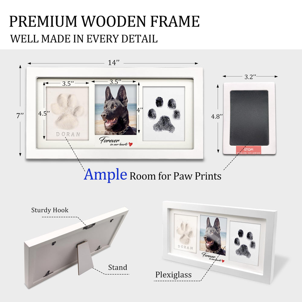 MYPAWLETS customization tool to personalize the paw print keepsake.