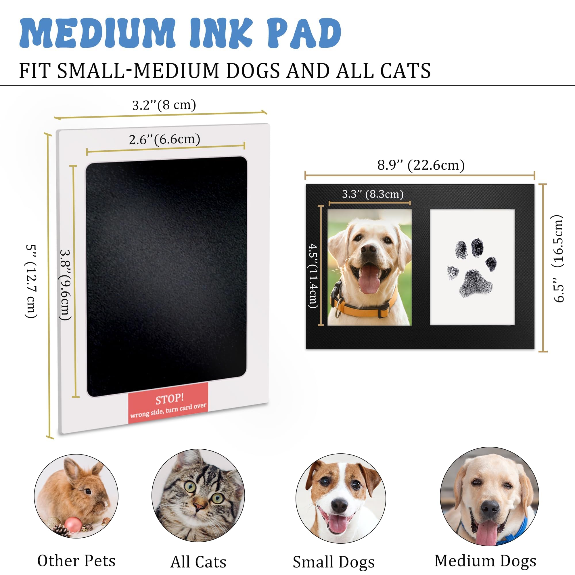 MYPAWLETS dog nose print option adds a playful keepsake.