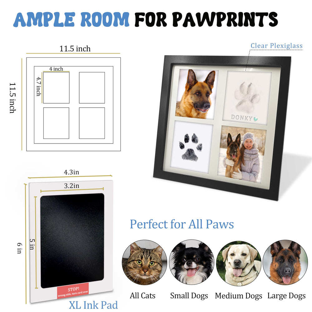 MYPAWLETS four-space frame design eases display of one or two pets.