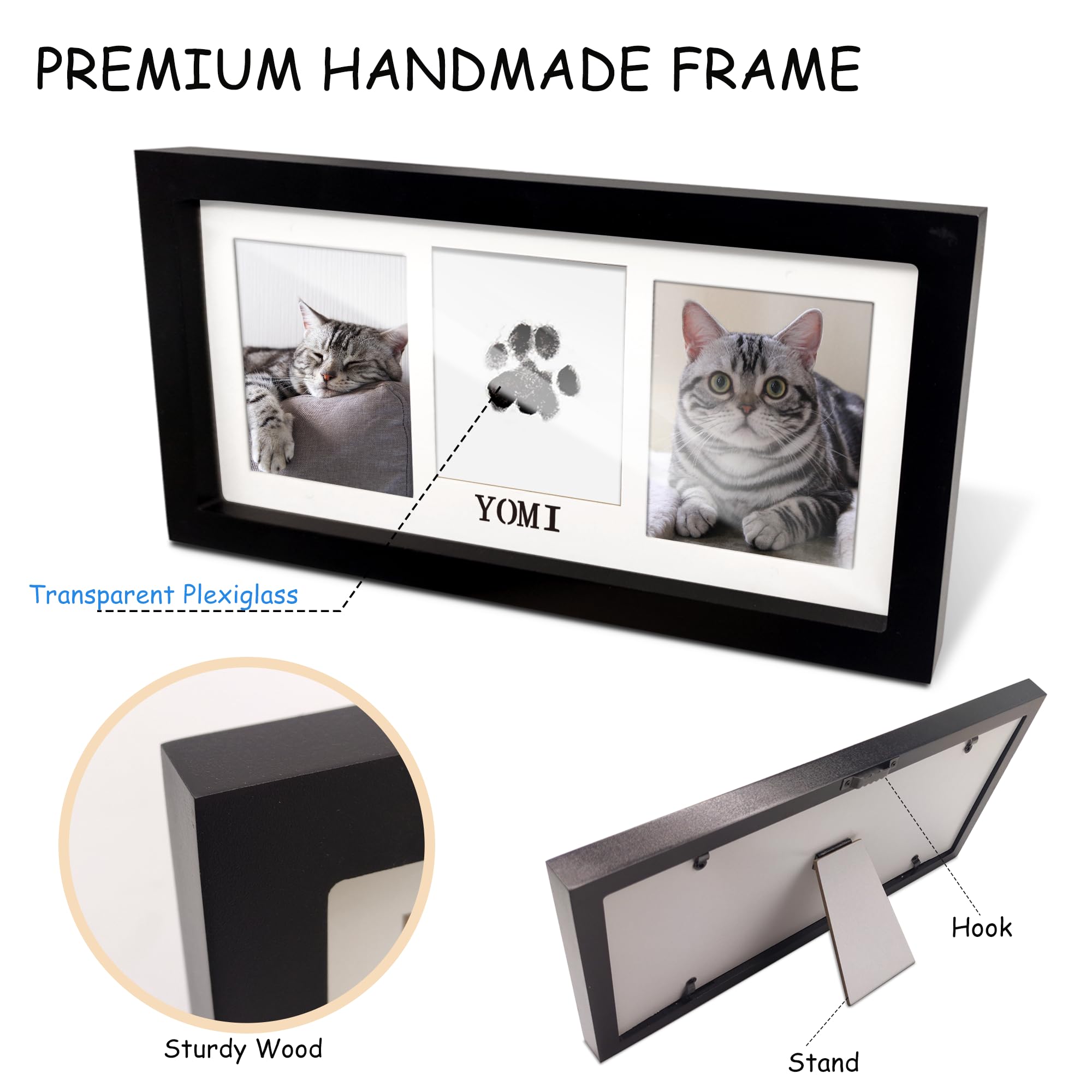 MYPAWLETS included cardstock for multiple paw impressions