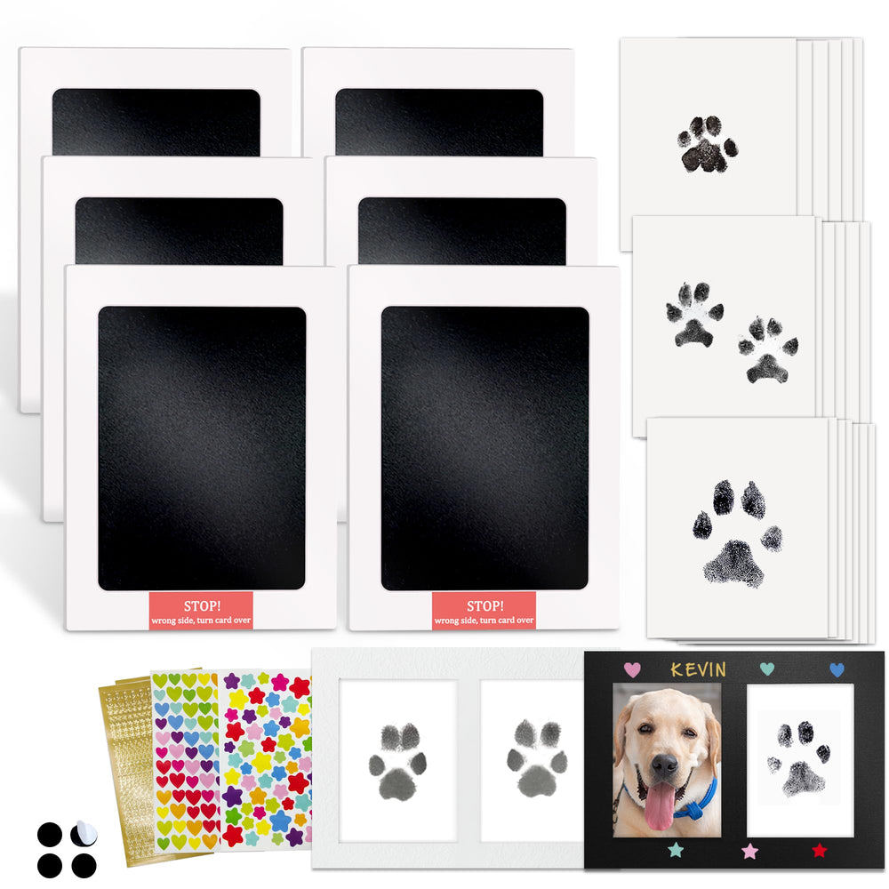 MYPAWLETS inkless paw print pad captures a clean paw impression