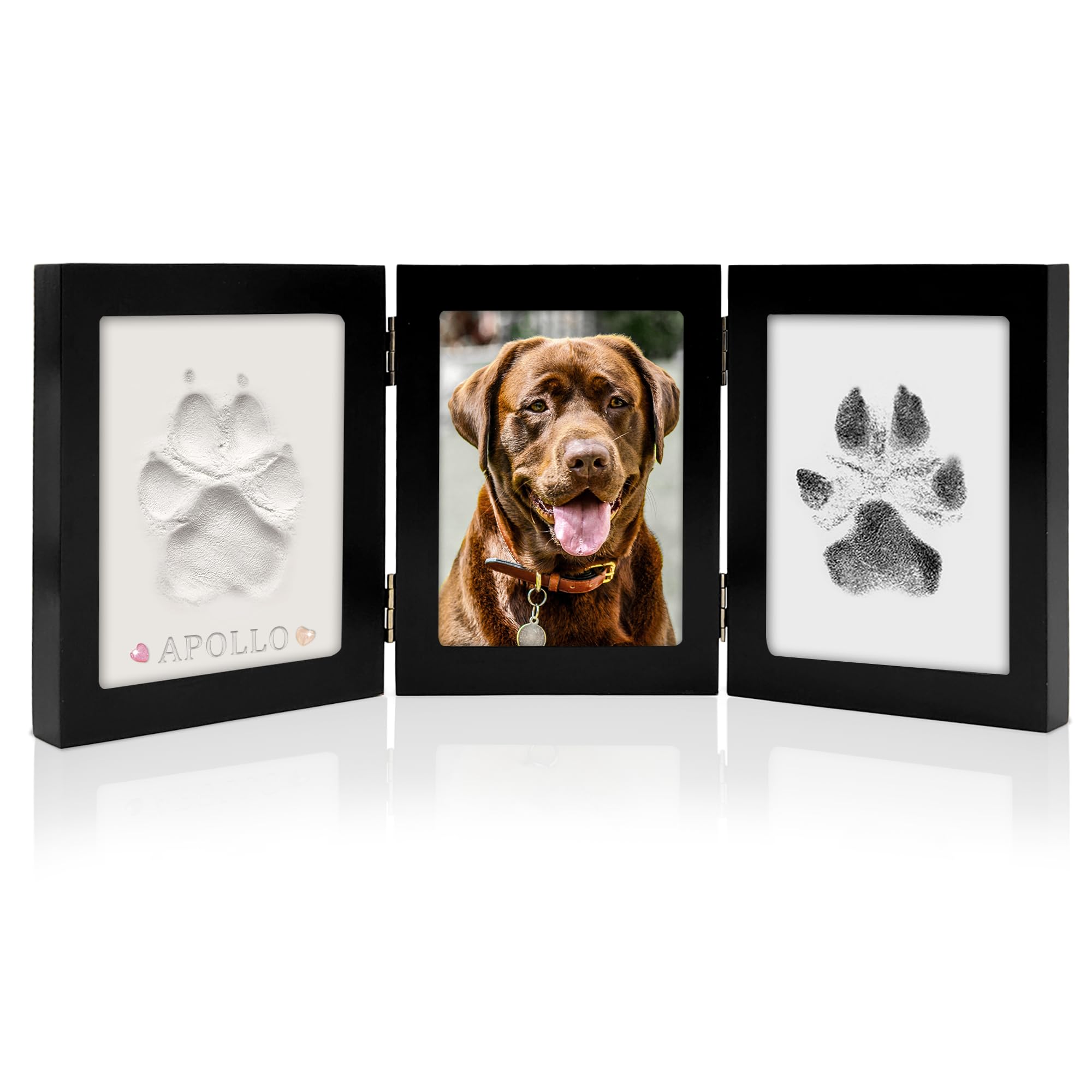 MYPAWLETS inkpad paw print kit showing clean, clear imprint.