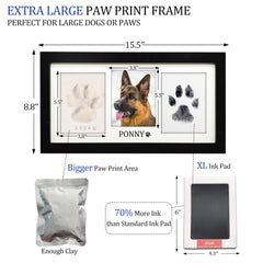 MYPAWLETS Paw Print Clay Kit showing tactile paw impression for memory