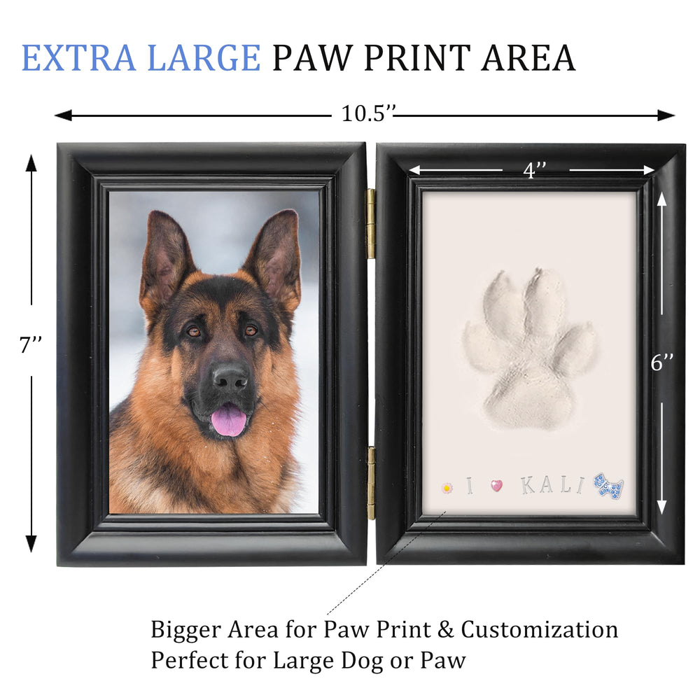 MYPAWLETS paw print impression clay ready to imprint