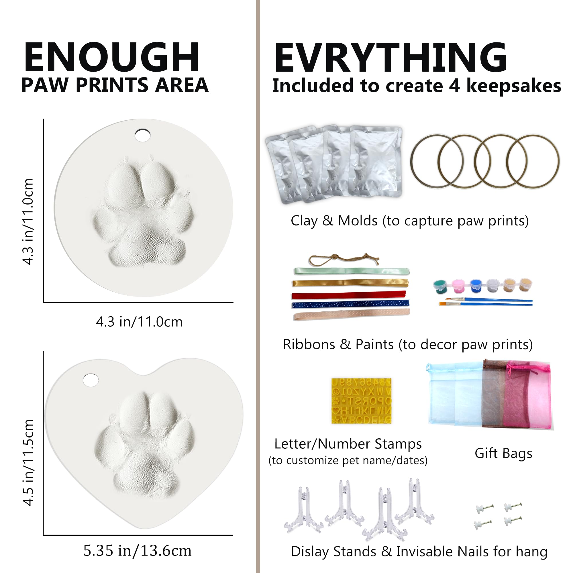 MYPAWLETS pawprints-kit gift-ready packaging for pet lovers and dog moms.