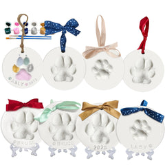 MYPAWLETS pawprints kit soft clay captures clear paw prints safely for keepsakes.