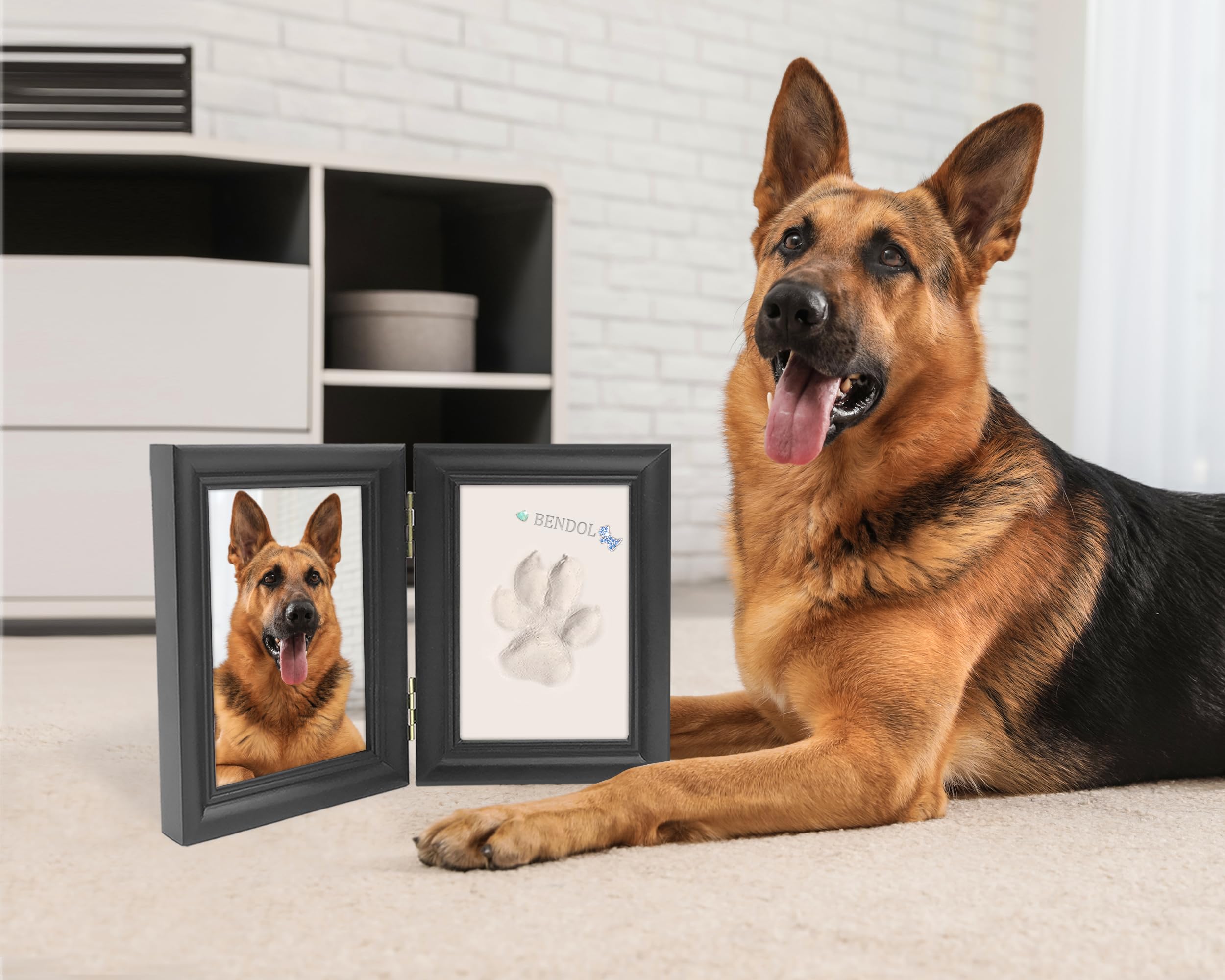 MYPAWLETS pet memorial keepsake ready for display