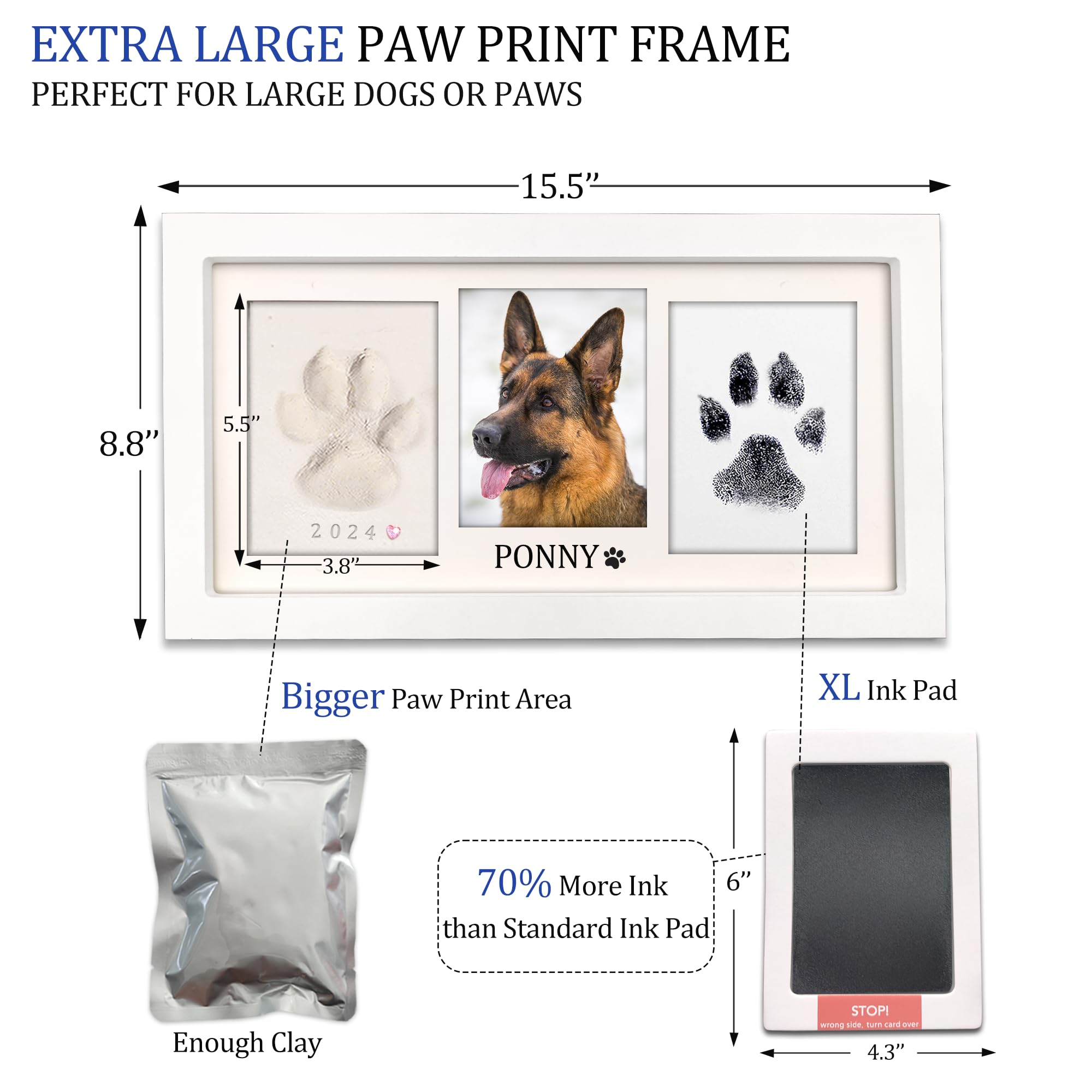MYPAWLETS soft paw print clay delivers gentle imprint for cherished memories