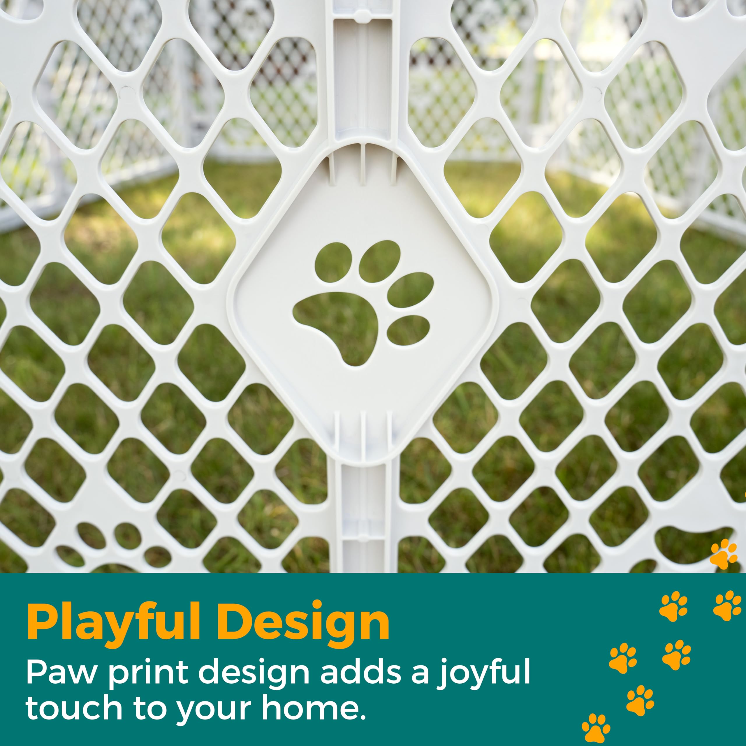 MYPET Paws Petyard outdoor-use shows weather-ready enclosure for paws and play