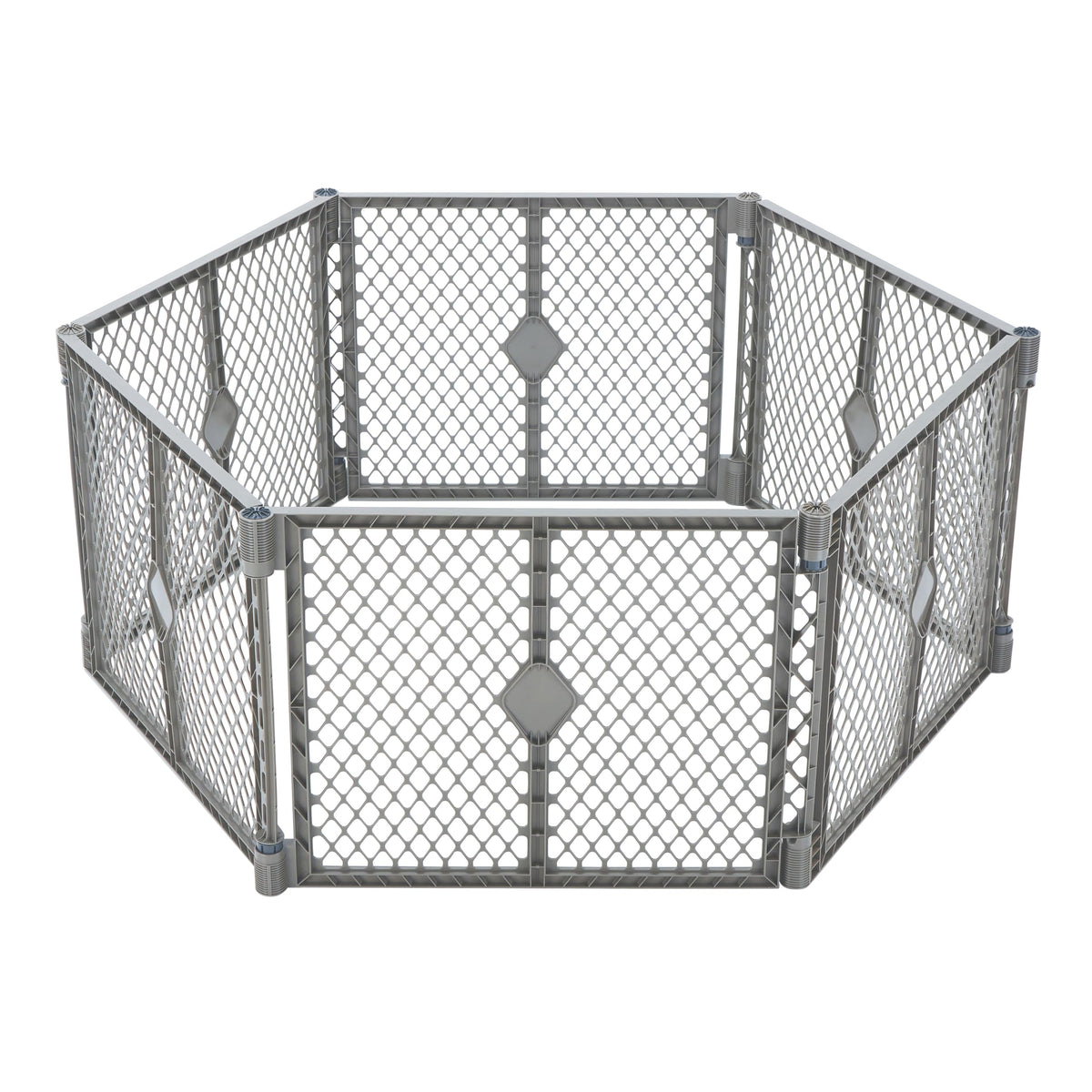 MyPet Petyard fieldstone finish fully assembled for safe indoor outdoor space