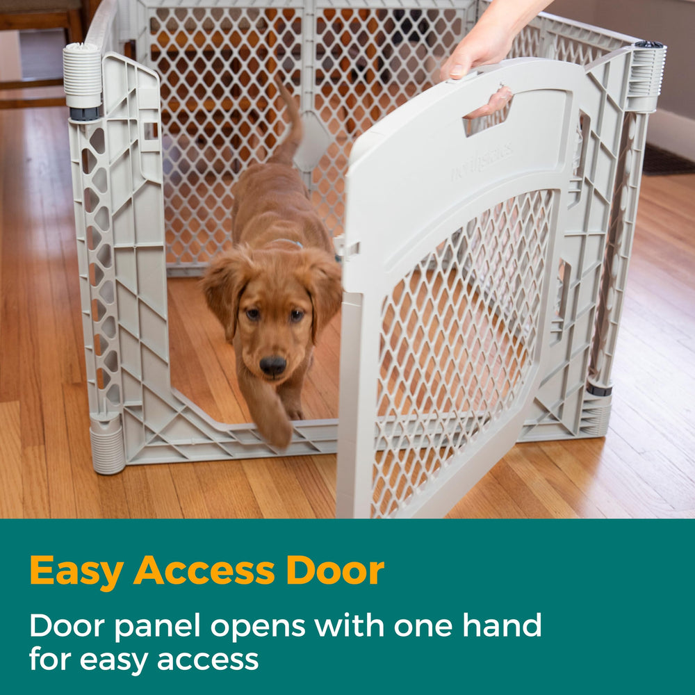 MYPET Petyard Plus four-panel configuration for versatile indoor or outdoor use.