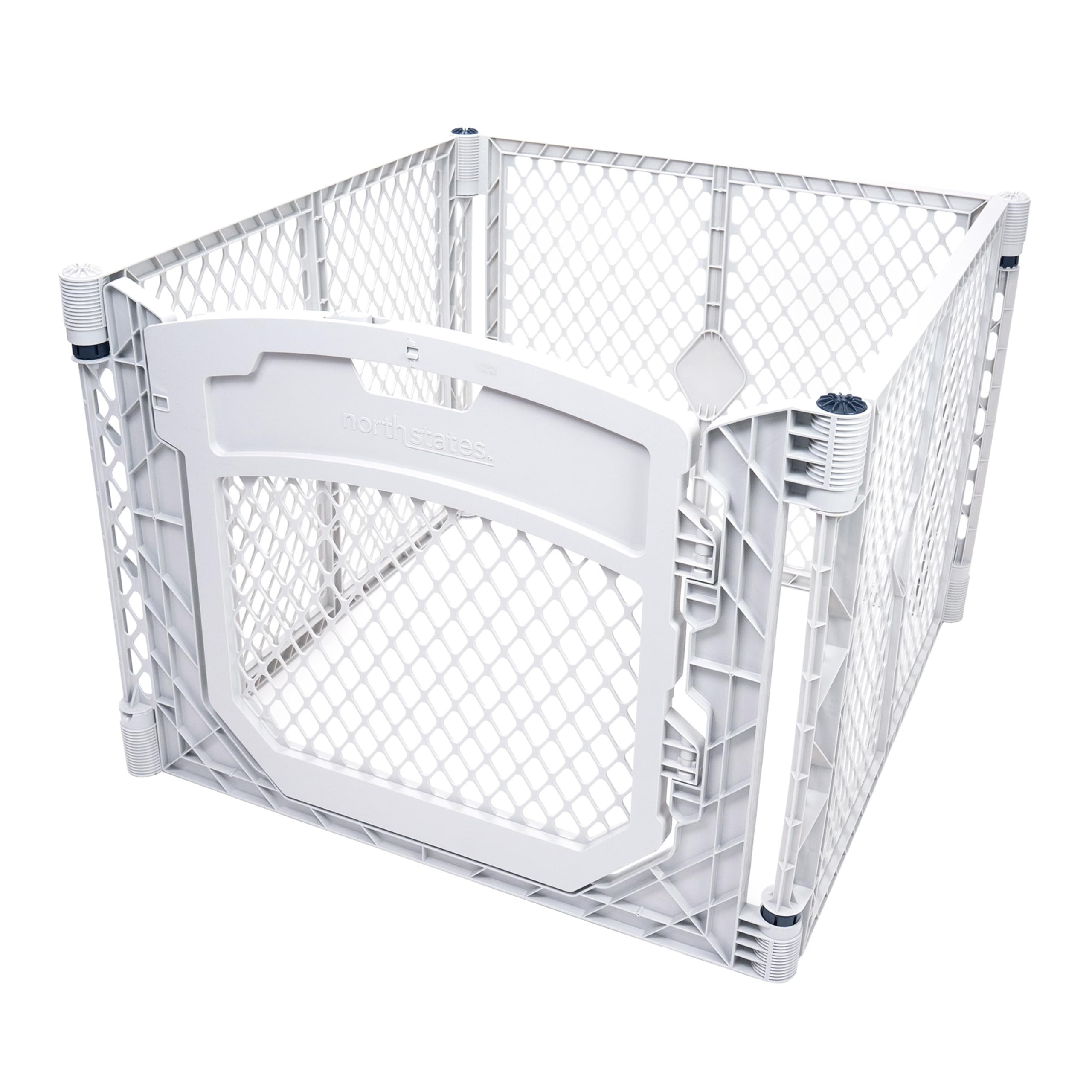 MYPET Petyard Plus walk-through door for easy access during playtime.