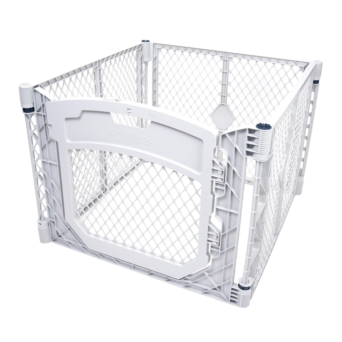MYPET Petyard Plus walk-through door for easy access during playtime.