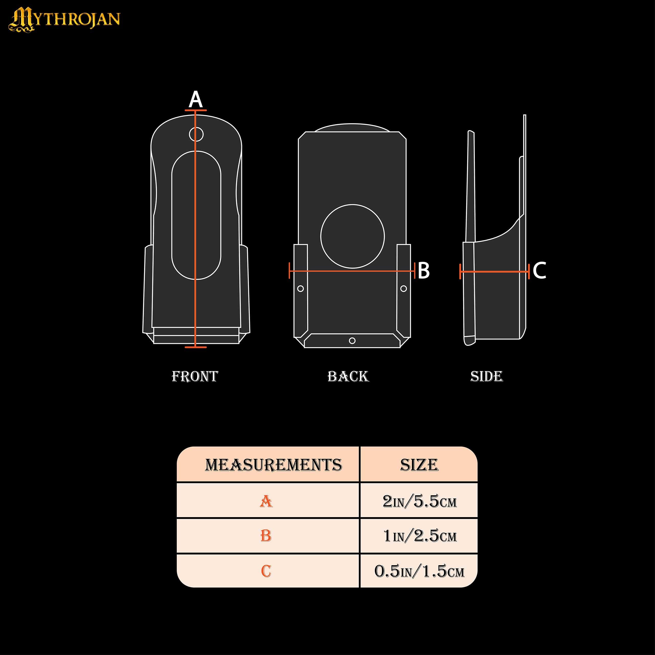 Mythrojan brass-steel clicker for dog training in action.