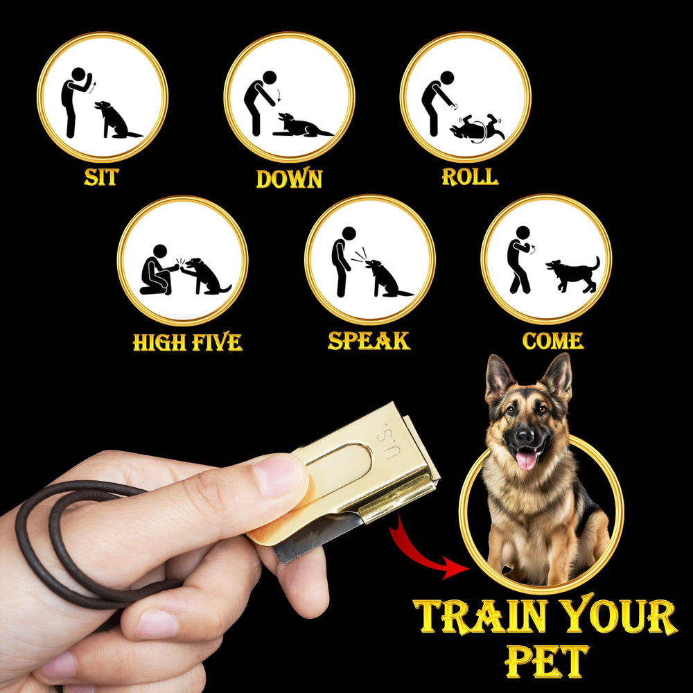 Mythrojan brass-steel clicker US military engraving design.