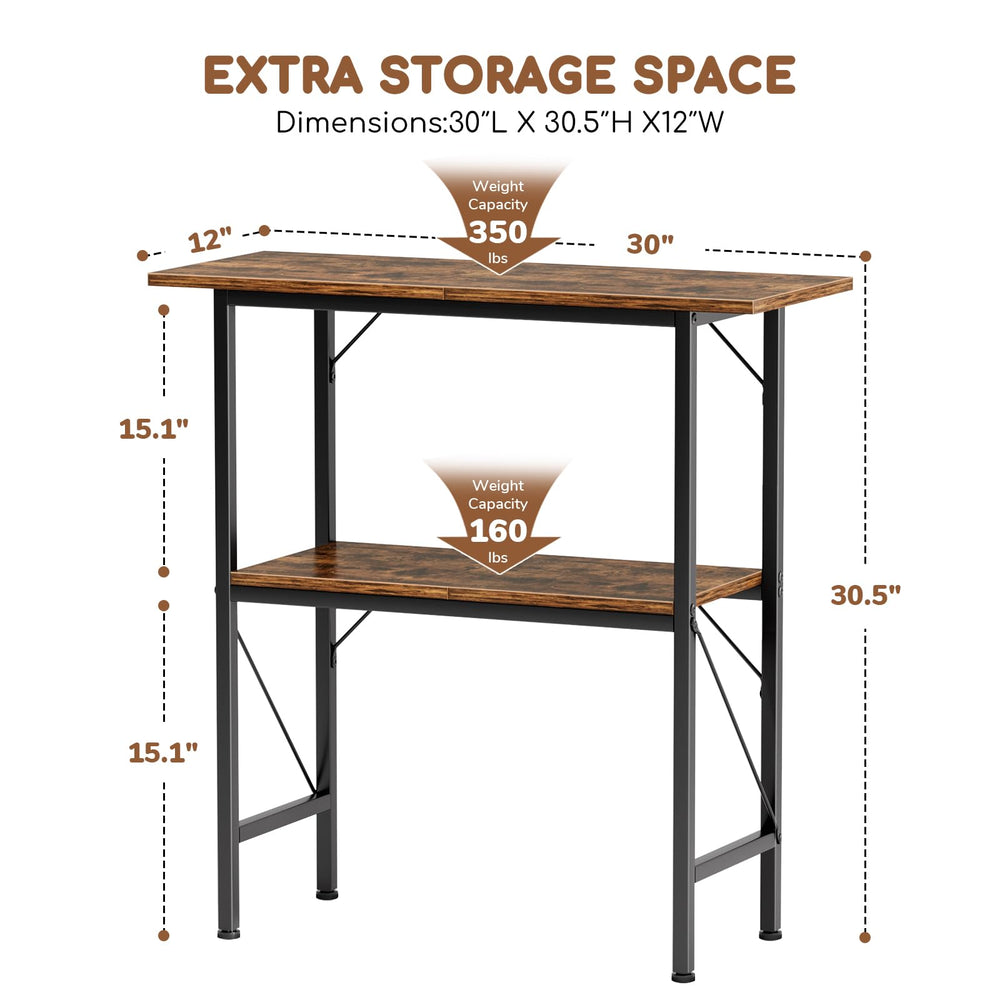 MZNZ stand shelves closeup emphasizes convenient storage for filters and tools