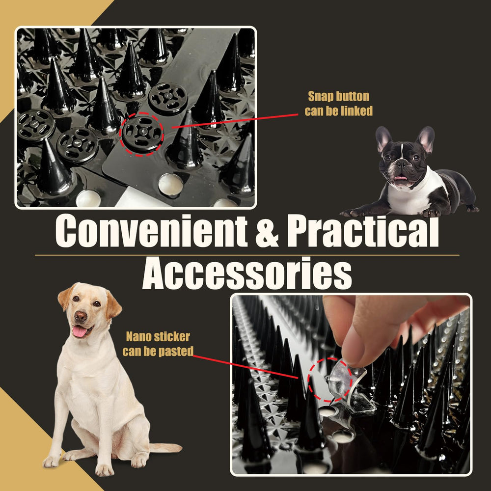 MZYC scat mat used indoors or outdoors for versatile pet management