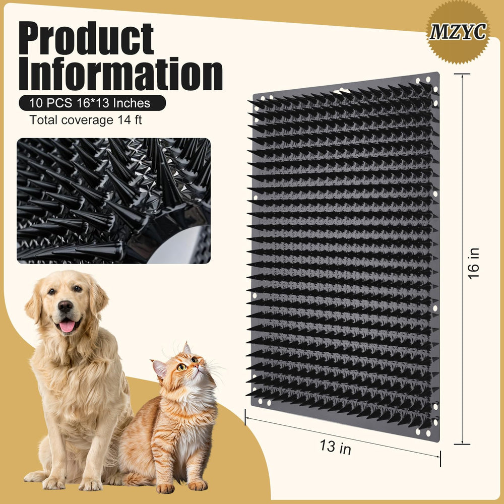 MZYC scat mat kit includes ten pieces covering up to 14.5 sq ft