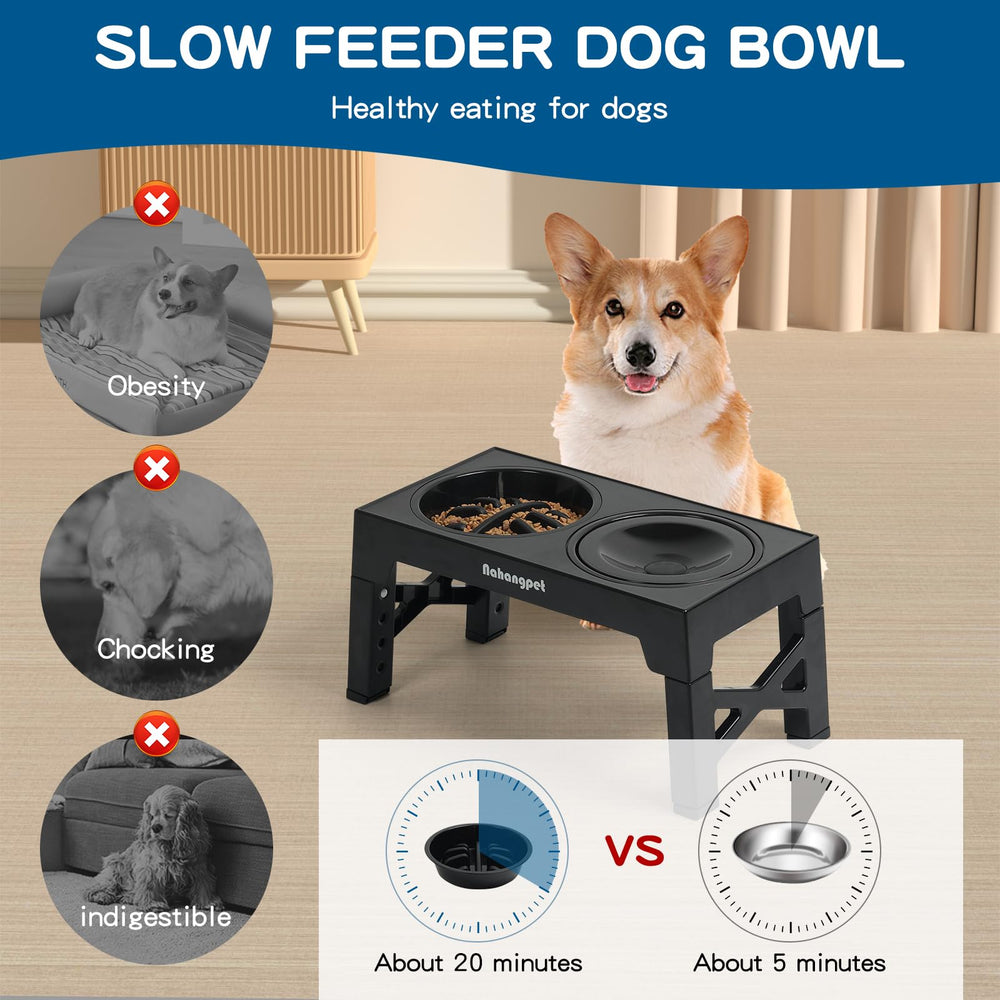 NAHANGPET non-slip base keeps bowls steady during meals