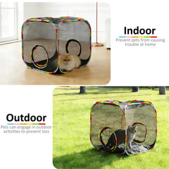 Naielfopet 360-degree breathable mesh walls for ventilation and comfort