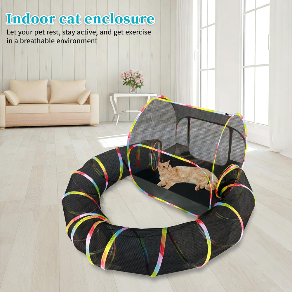 Naielfopet breathable mesh and oxford fabric promote comfort.