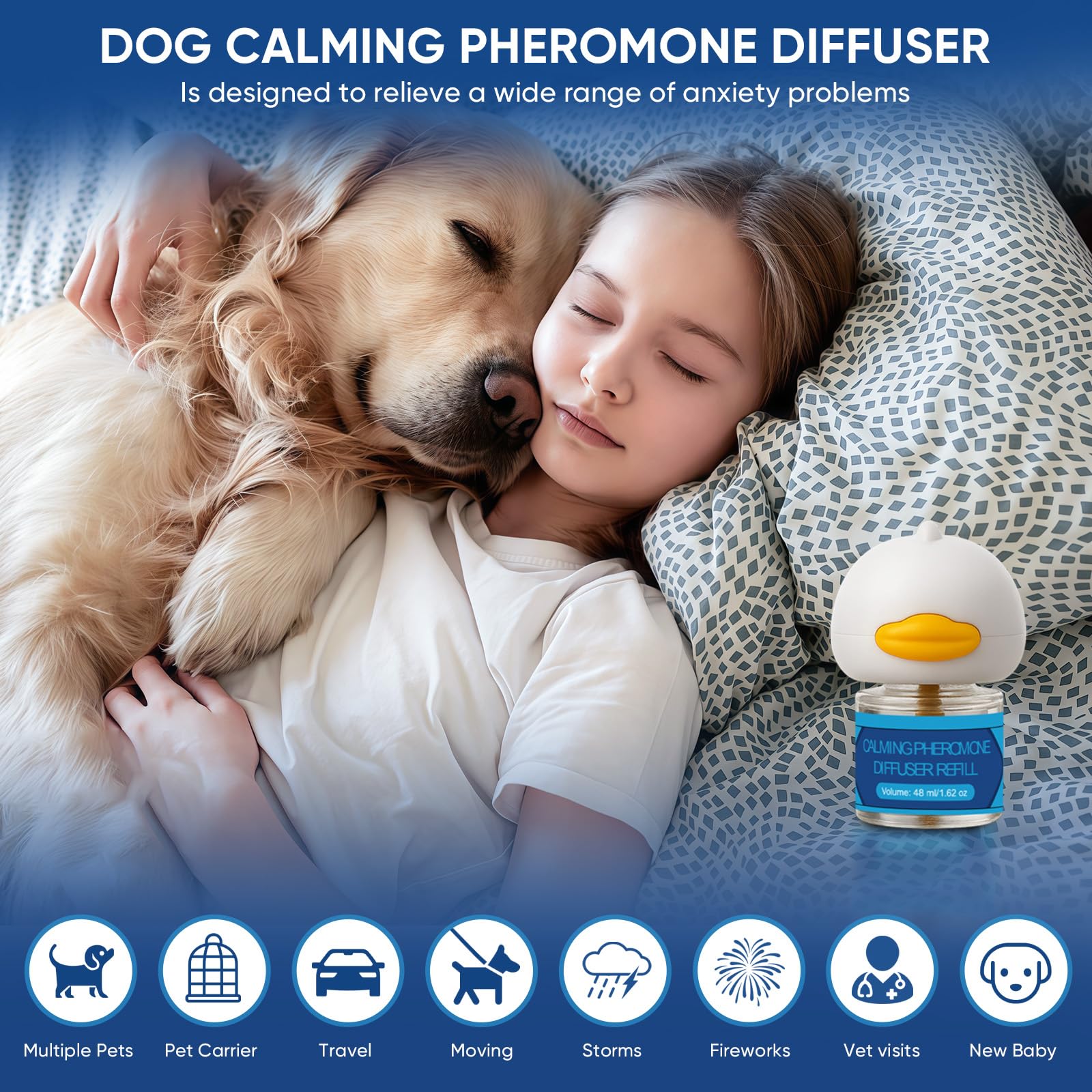 NAKESY diffuser placed in room area illustrating 700 sq ft coverage