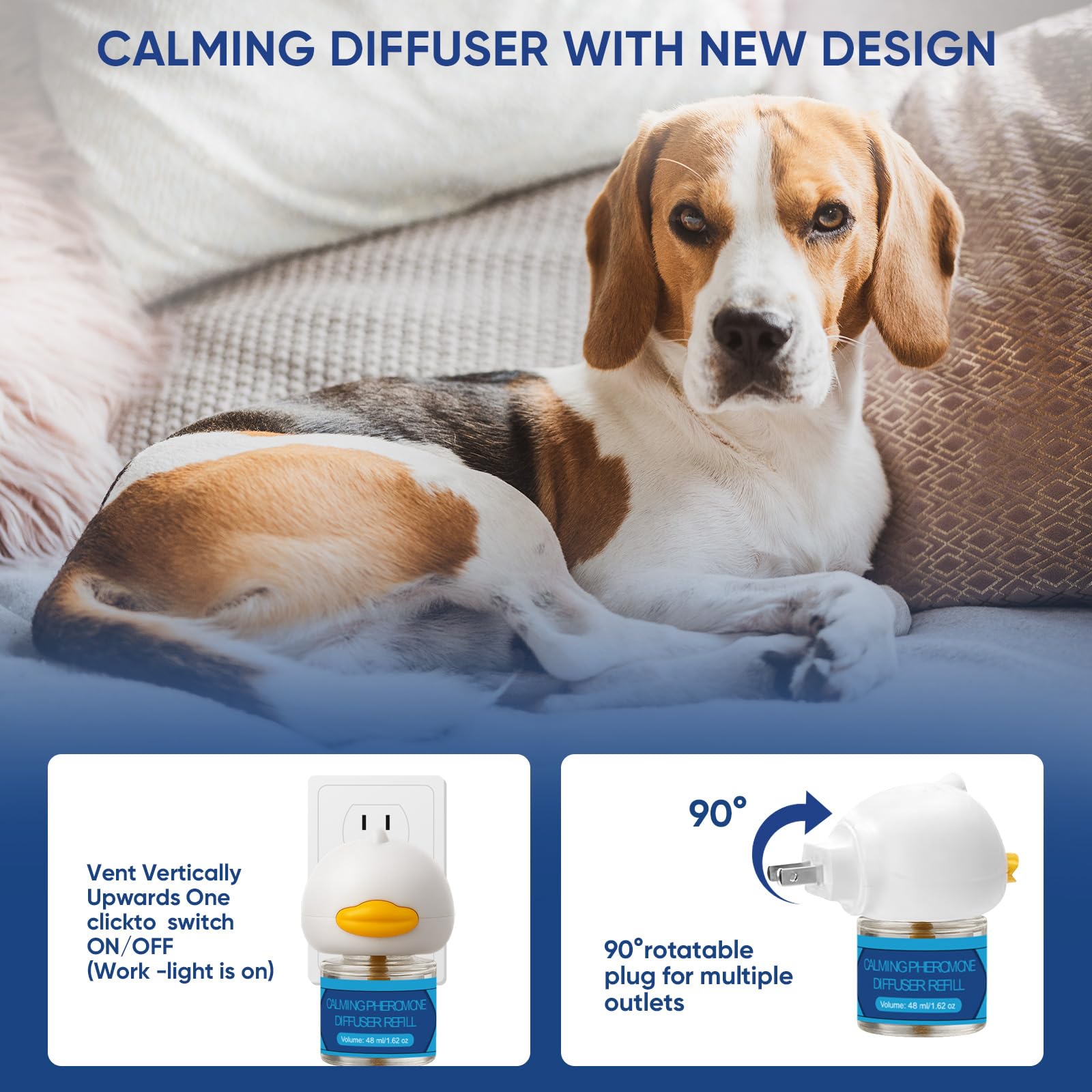 NAKESY dog relaxing scene showing reduced tension and calm mood