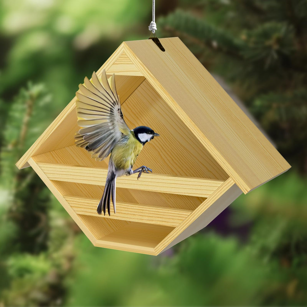 Nalwort Dove Nesting Box untreated solid wood with natural weather resistance
