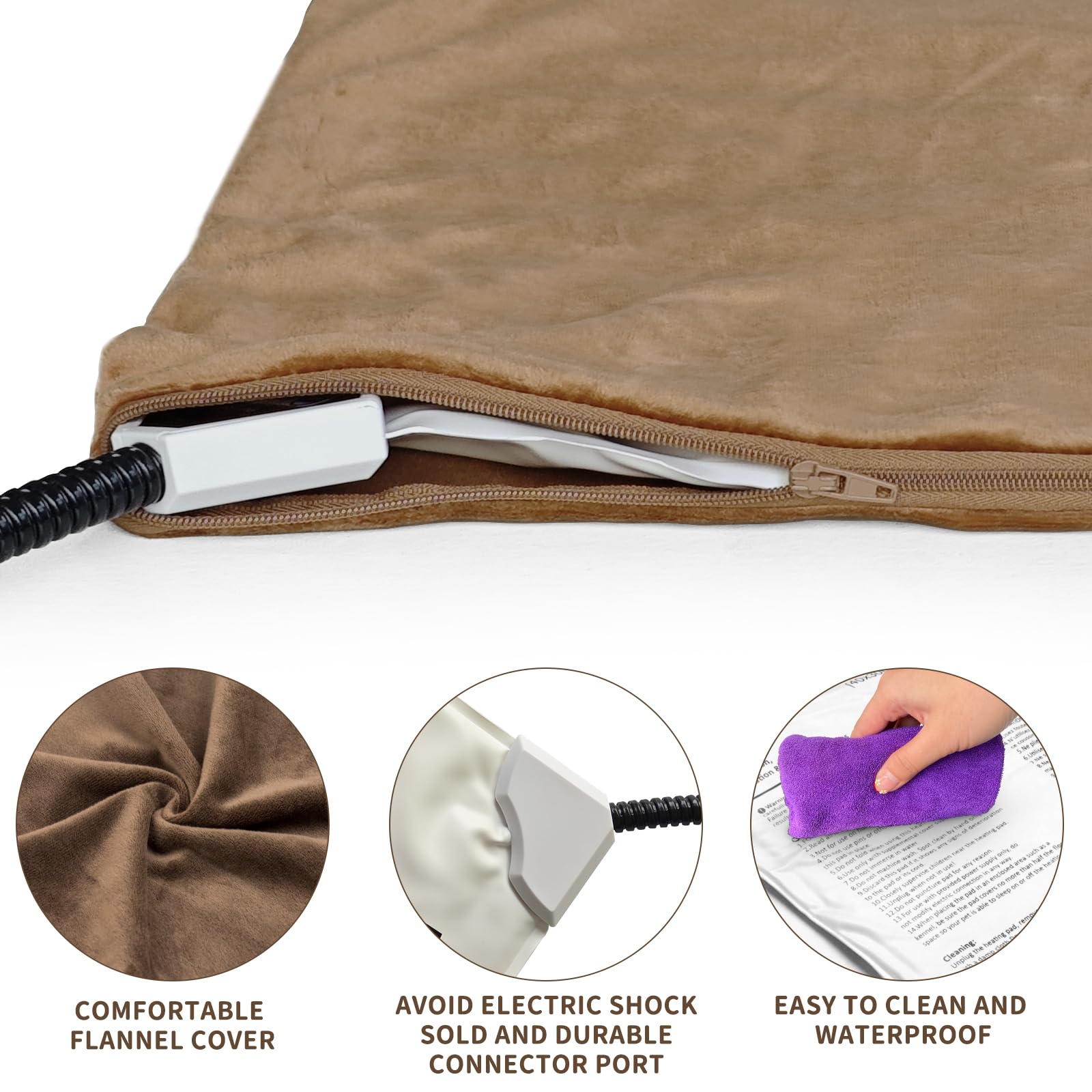 NAMOTEK chew-resistant cord close-up highlights safety against nibbling