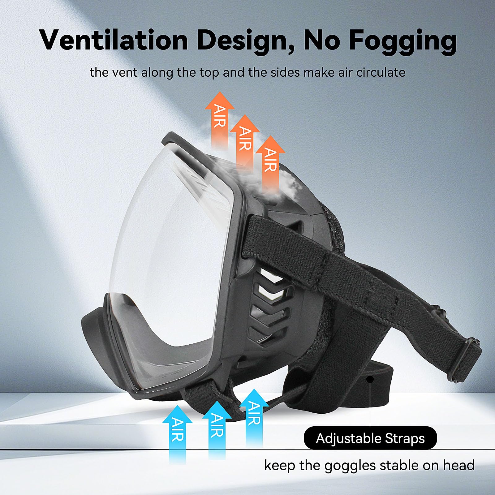 NAMSAN Adjustable head chin strap ensures secure fit during activity.