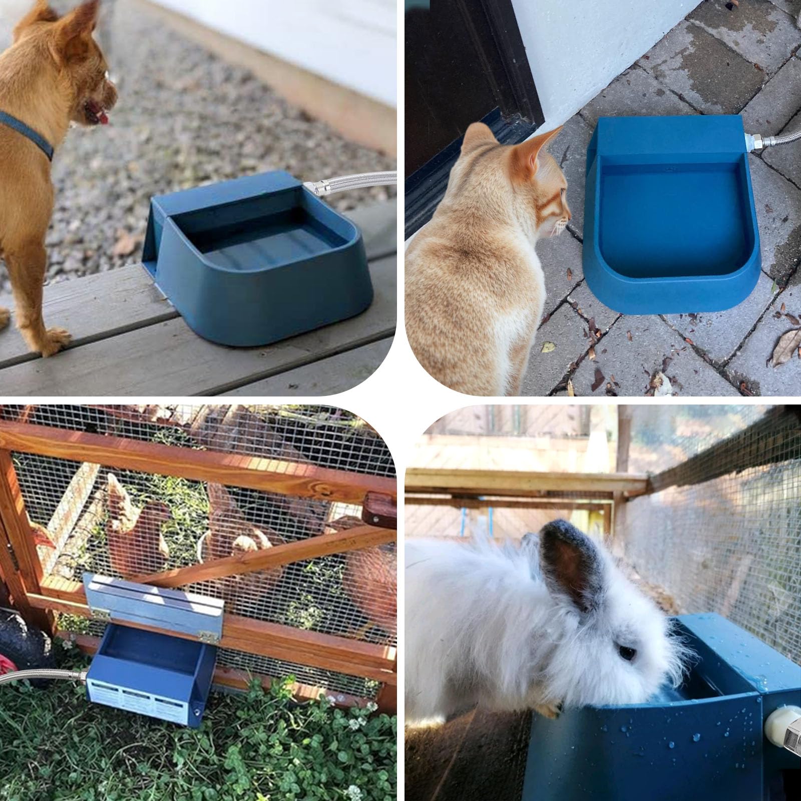 NAMSAN anti-bite metal pipe adds durability for outdoor setups.
