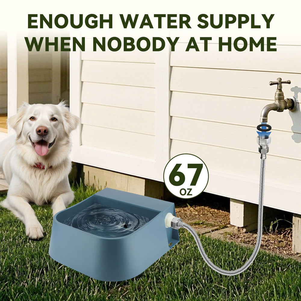 NAMSAN BPA-free ABS body keeps drinking water safe for pets.