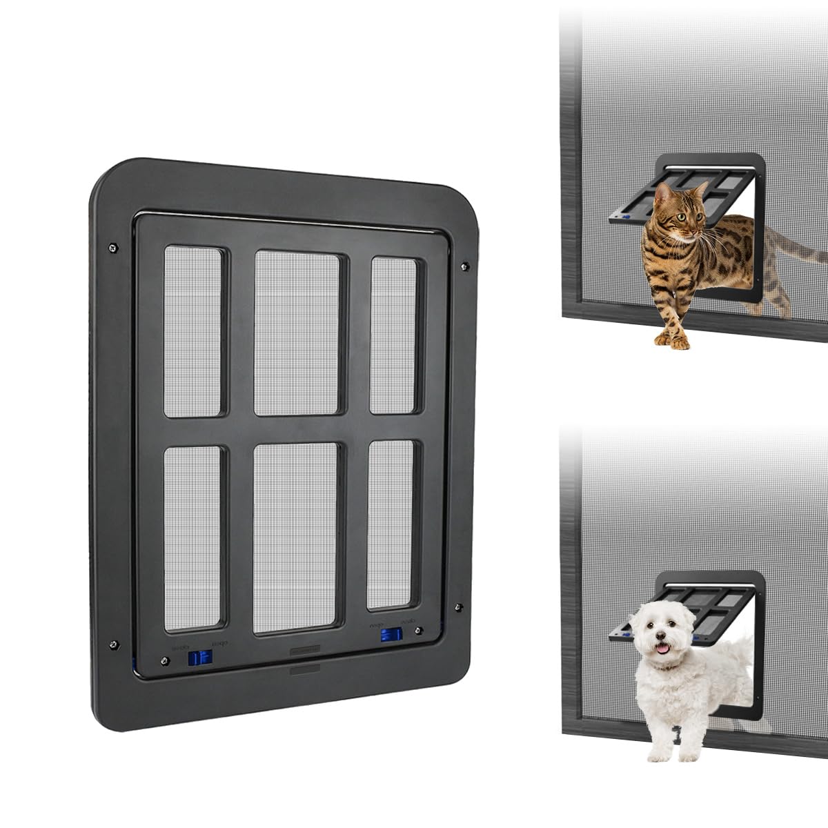 NAMSAN Cat Door inner flap for easy pet entry