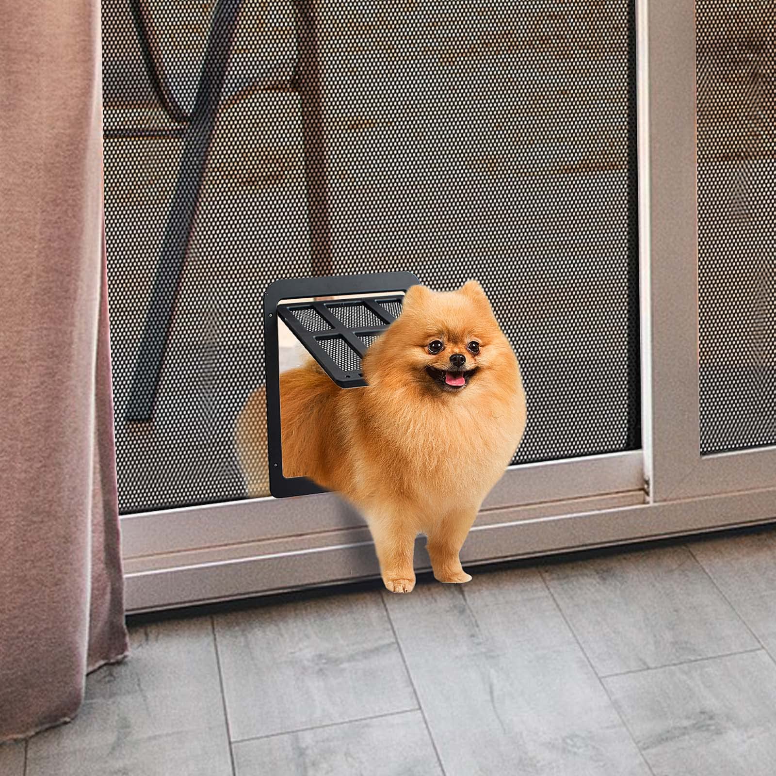 NAMSAN Cat Door two-person installation guide for accuracy